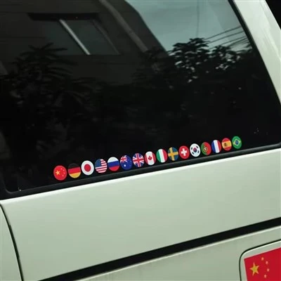 Autocollant personnalisé du drapeau de France Country