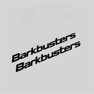 2pcs Barkbusters Motorcycle autocollants imperméables