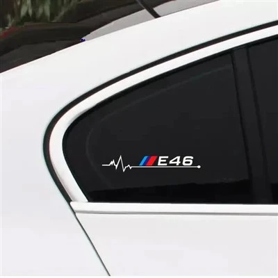 2pcs Car Windows Sticker pour BMW
