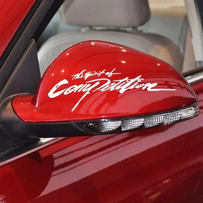 Décoration de style cyberpunk pour rétroviseur de voiture