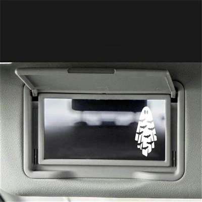 Autocollant de fenêtre de voiture, motif fantôme
