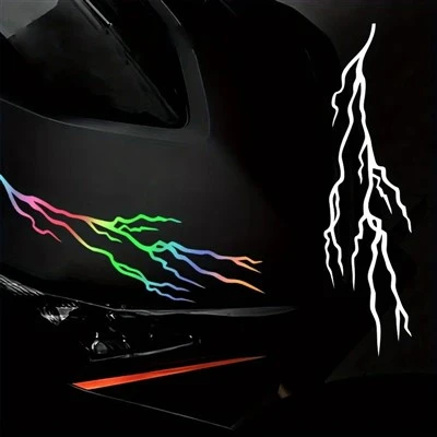 3D Effet Lightning Scooter Sticker DIY