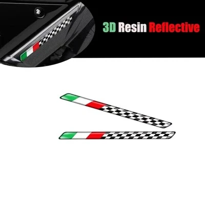 Motorcycle de casque autocollant de logo réfléchissant en résine 3D