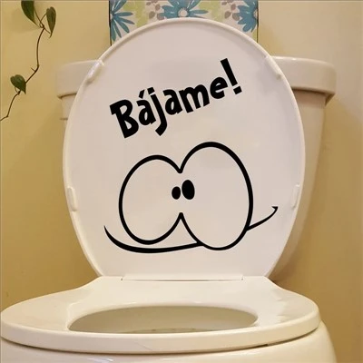 Nouveauté créative de sièges de toilette drôles