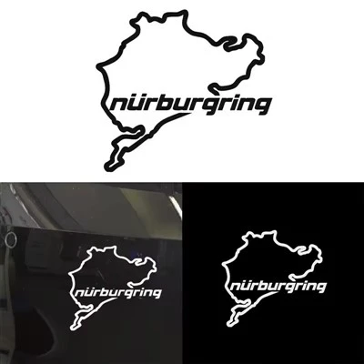 Course sur route Nürburgring Sticker