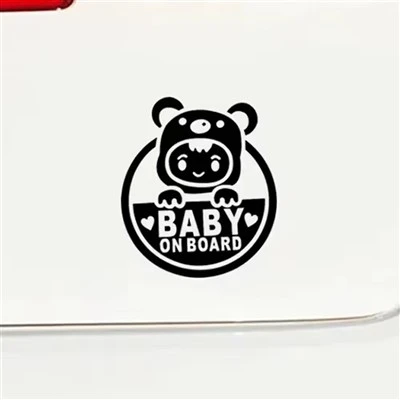 Autocollants de voiture bébé à bord