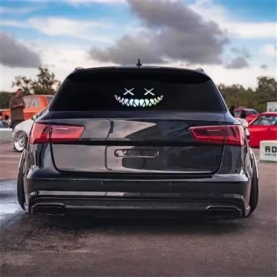 Demon Zombie Ghost Face Car Sticker Window