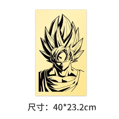 Autocollants Dragon Ball Z pour voiture