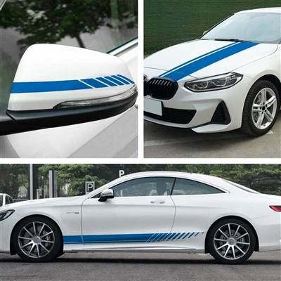 Autocollant de stipe de corps de sport de voiture de Benz