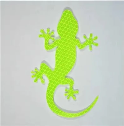 Nuit Conduire Avertissement Gecko Stickers