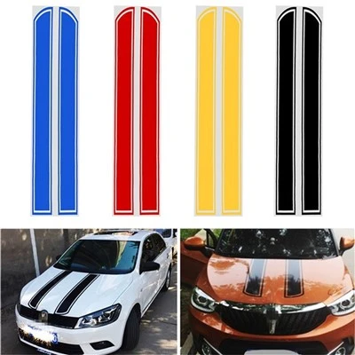 Autocollants à rayures pour carrosserie de voiture