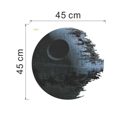 Autocollants muraux 3D Starwars pour les chambres pour enfants
