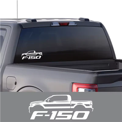 ET11368 # FORD F150 Vinyl Decal Car Fenêtre
