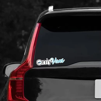 Autocollant de voiture drôle uniquement pour van