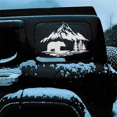 Décalcomanies de voiture de tourisme de l’Alaska