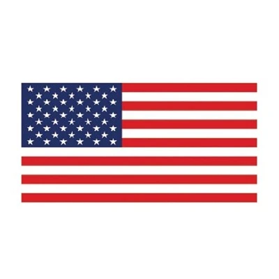 Autocollant drapeau américain