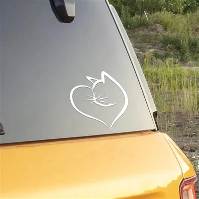 Décoration extérieure de motif de chat