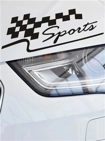 Autocollant de voiture de sport de course F1