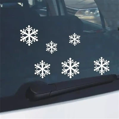 Autocollants de voiture auto décalcomanies joyeux Noël