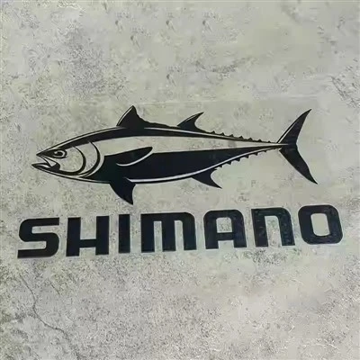 Autocollant de style voiture pour aller pêcher Shimano