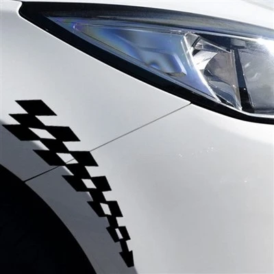 Autocollant imperméable côté roue de voiture