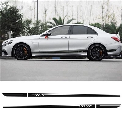 Autocollants décalcomanies à rayures pour carrosserie Benz Classe C