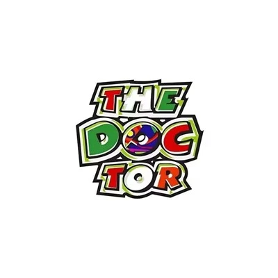 L'autocollant Doctor Rosi Badge