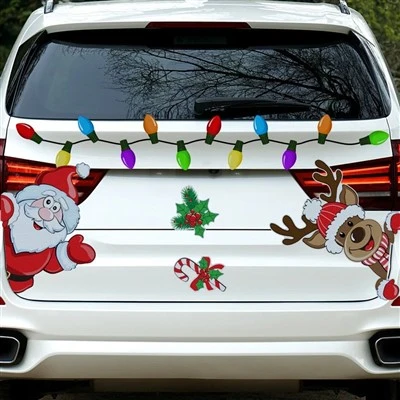 Aimants de réfrigérateur magnétique de voiture de Noël