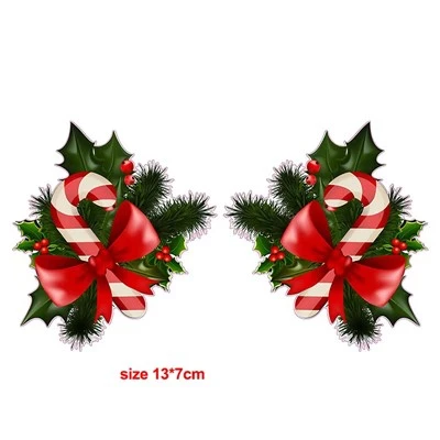 Autocollant de vinyle personnalisé de style de Noël