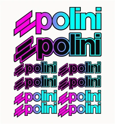 Autocollants de voiture de créativité pour la moto Polini