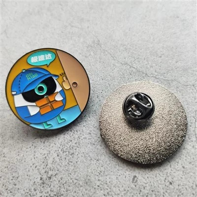 Badges en métal en métal de taille de conception personnalisée