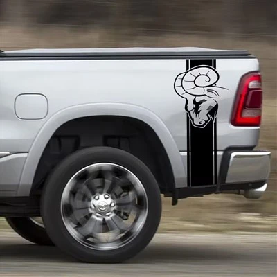 Autocollant de décalcomanie de camionnette Dodge Ram