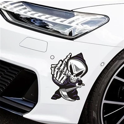 Autocollant de voiture Style Azrael