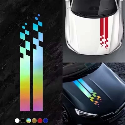 ET11363 # Sticker de voiture de sport universel Hood