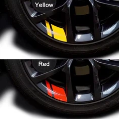 Autocollants réfléchissants pour moyeu de roue