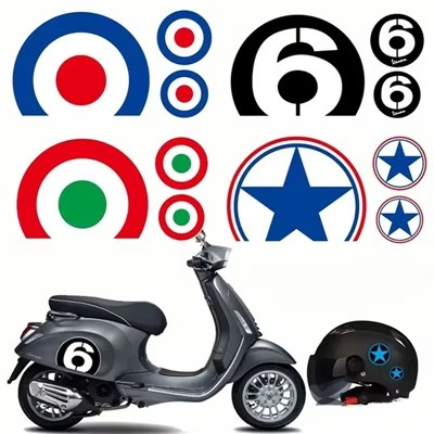 Moto Air Force Style Badge Autocollant