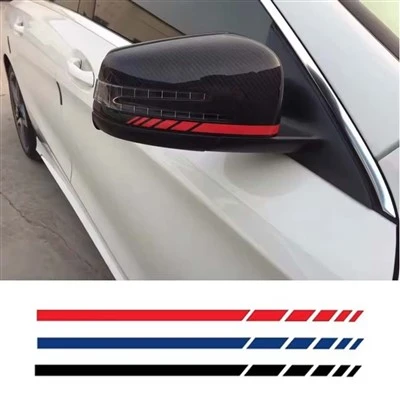 Autocollant de voiture pour la bande latérale du rétroviseur