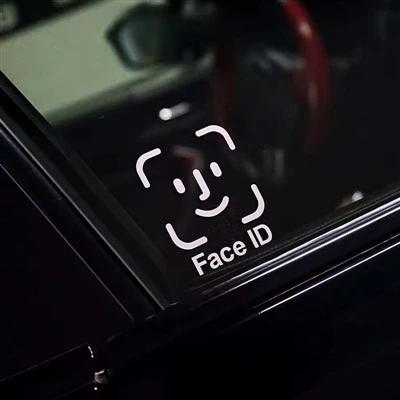 Face Id Car autocollants pour le corps automatique