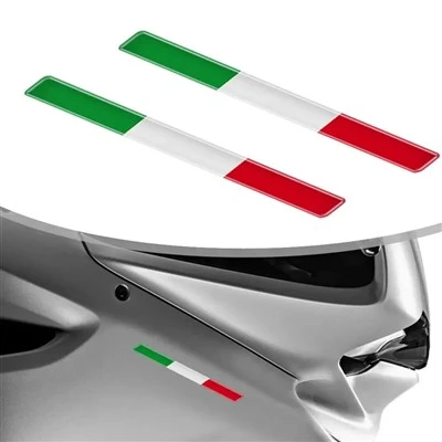 Italien Tricolor Flag Epoxy Decorative Stick