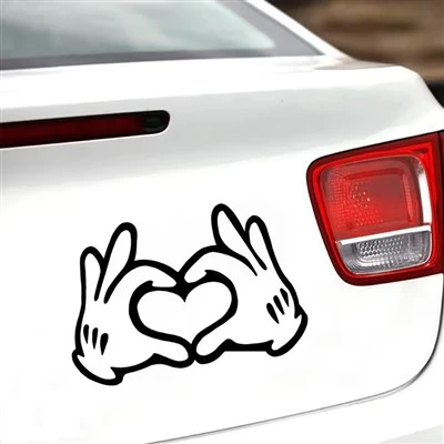 Mains d'amour de Minnie Mouse