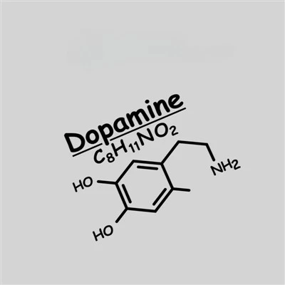 Stickers de moto Dopamine C8H11NO2 décalcomanies