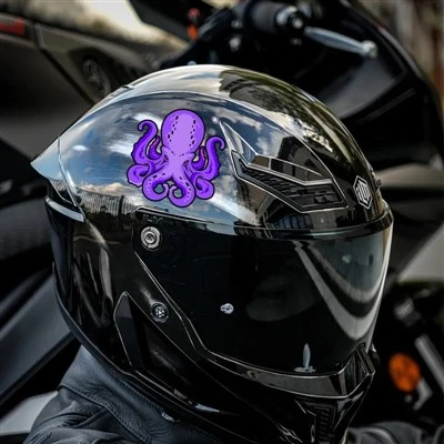 Octopus Sea Monster Motorcycle Stickers