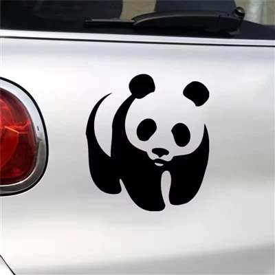 Adhésif de décalcomanies de panda de PVC