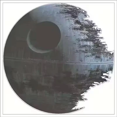 Starwars Wall Autocollant Death Star Art décalcomanies