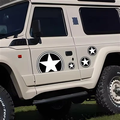 Autocollant pour véhicule JEEP et Cross Country