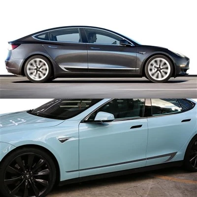 Autocollants latéraux Tesla Model 3 Door