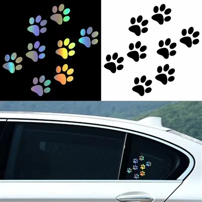 Cat Paw Print Sticker pour la voiture
