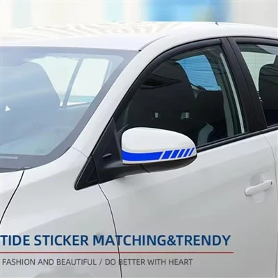 Autocollant de rétroviseur universel pour voiture