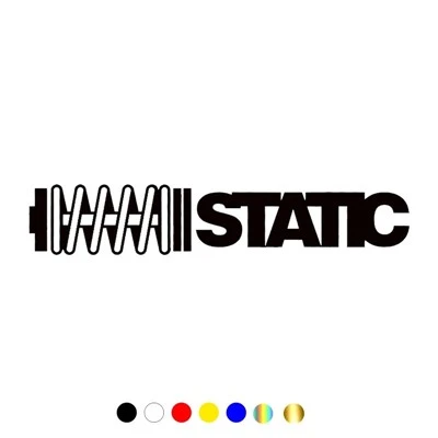 Autocollant de voiture statique en vinyle