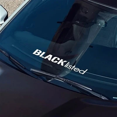 Autocollant de voiture imperméable en vinyle